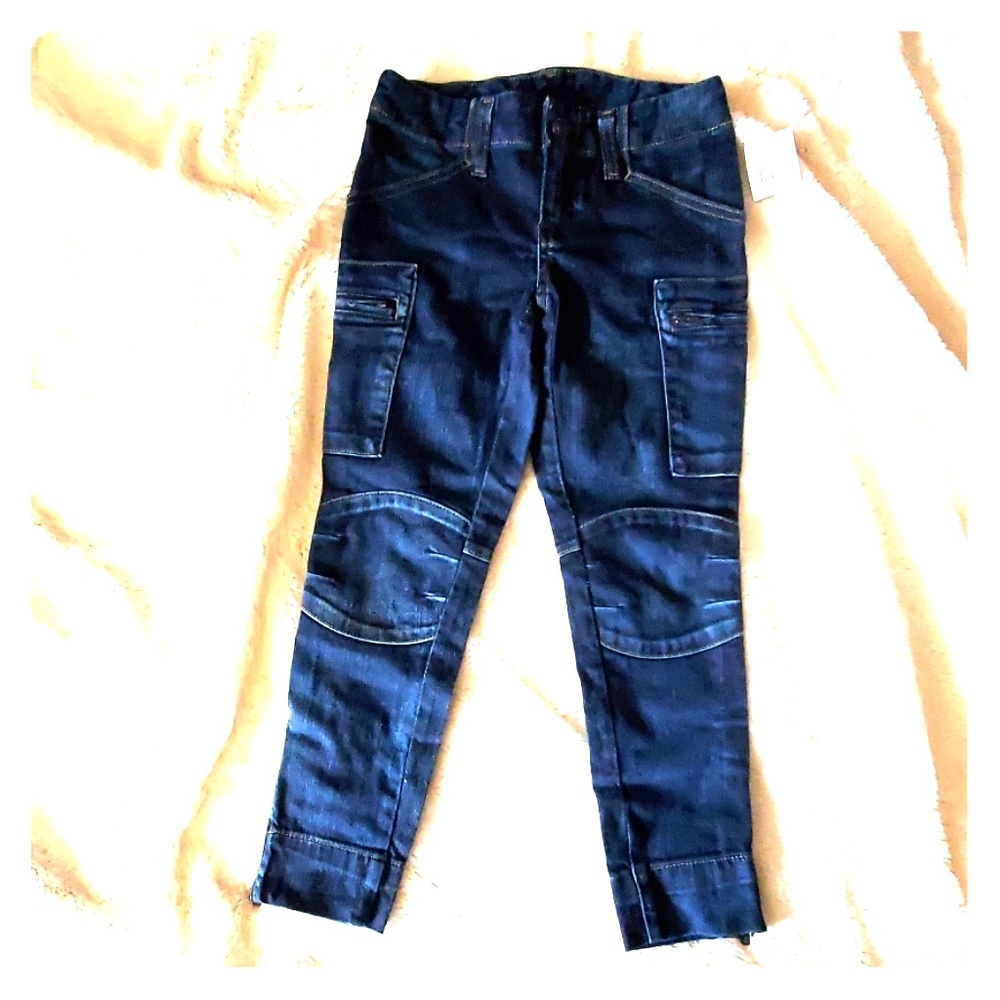 NWT Ralph Lauren motorcycle jeans for girls